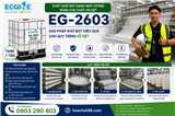 EG-2603 – Chất Khử Bọt Dạng Nhũ Tương Cho Chất Hồ Dệt Hiệu Quả Cao